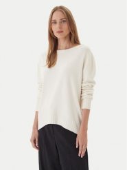 Kontatto Sweter 3M0808C Écru Relaxed Fit. Swetry klasyczne damskie Kontatto, m, z syntetyku, bez kołnierzyka. Za 259.99 zł.