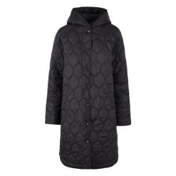 Kurtka Damska Phase Padded Jacket. Czarne kurtki damskie Trespass, s, bez wzorów, z puchu, bez kaptura. Za 288.99 zł.