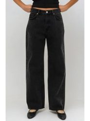 Monki Dżinsy - Comfort fit - w kolorze czarnym rozmiar: W27. Czarne jeansy damskie Monki, z podwyższonym stanem. Za 52.30 zł.