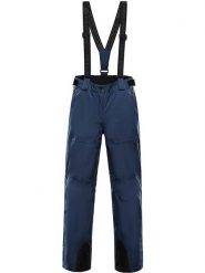 Alpine Pro Spodnie narciarskie "Edesa 2" w kolorze granatowym rozmiar: XS. Niebieskie spodnie dresowe damskie Alpine Pro, m, bez wzorów. Za 426.40 zł.