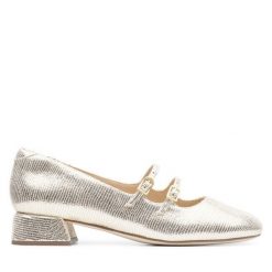 Półbuty Clarks. Żółte półbuty damskie Clarks, bez wzorów, bez obcasa, na obcasie, bez zapięcia. Za 299.99 zł.