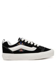 Vans Tenisówki Knu Skool VN000D75F2B1 Czarny. Czarne trampki damskie Vans, bez wzorów, ze skóry, bez zapięcia. Za 259.99 zł.
