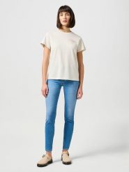 Wrangler Dżinsy - Skinny fit - w kolorze błękitnym rozmiar: W27/L30. Niebieskie jeansy damskie Wrangler. Za 215.21 zł.
