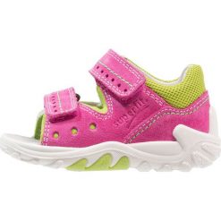 Superfit FLOW Sandały pink. Czerwone sandały dziewczęce Superfit, z materiału. Za 209.00 zł.