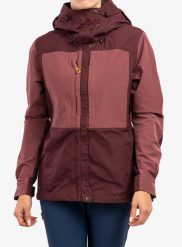 Kurtka trekkingowa damska Fjallraven Keb Jacket. Czerwone kurtki damskie Fjällräven, s, bez wzorów, z jeansu, bez kaptura. Za 934.99 zł.