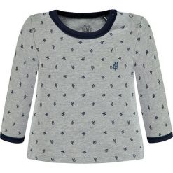 Koszulka w kolorze szarym. Szare koszulki i t-shirty dziewczęce Marc O'Polo Junior, z bawełny, z okrągłym kołnierzem, z długim rękawem. W wyprzedaży za 49.95 zł.