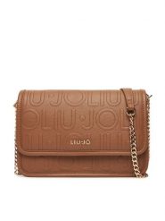 Liu Jo Torebka Esc Crossbody AF5158 E0538 Brązowy. Brązowe listonoszki damskie Liu Jo, bez wzorów, z materiału, bez dodatków. Za 669.99 zł.