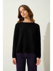 AUTHENTIC CASHMERE Kaszmirowy sweter "Cadair" w kolorze czarnym rozmiar: S. Czarne swetry klasyczne damskie AUTHENTIC CASHMERE, na lato, s, z kaszmiru, bez kołnierzyka. Za 202.03 zł.