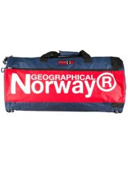 Geographical Norway Torba podróżna "Strawberry" w kolorze granatowo-czerwonym - 65 x 30 x 30 cm rozmiar: onesize. Czerwone torby podróżne Geographical Norway, bez wzorów, z materiału. Za 73.99 zł.