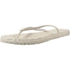 Sandały ILSE JACOBSEN CHEERFUL01 Biały. Białe sandały damskie Ilse Jacobsen, bez wzorów, z gumy, bez obcasa, bez zapięcia. Za 130.99 zł.
