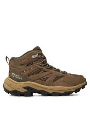 Jack Wolfskin Trekkingi Vojo Tour Texapore Mid W A62071 Brązowy. Brązowe obuwie trekkingowe damskie Jack Wolfskin, ze skóry, bez zapięcia. Za 559.99 zł.