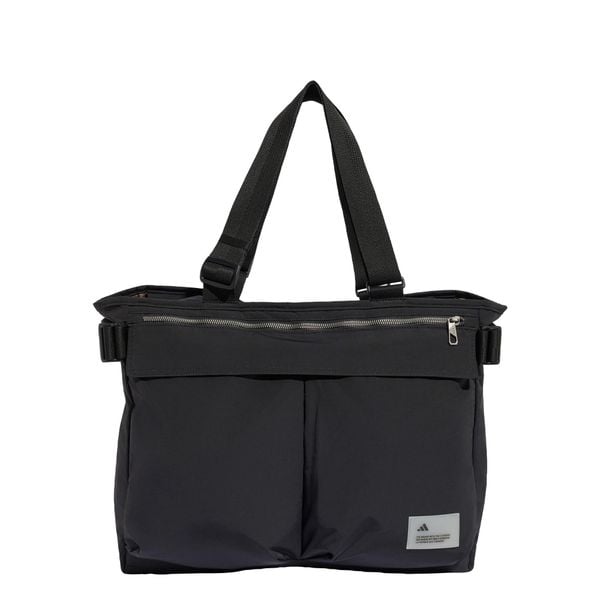 TORBA CITY TECH TOTE BAG. Zielone torby sportowe Adidas, bez wzorów, z materiału. Za 299.00 zł.
