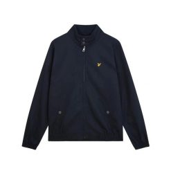 Kurtka wodoodporna Lyle & Scott Harrington. Niebieskie kurtki damskie LYLE AND SCOTT, s, bez wzorów, ze sztruksu, bez kaptura. Za 390.50 zł.
