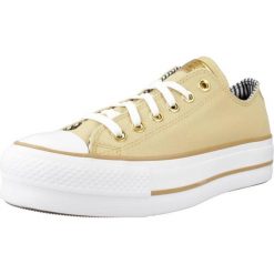 Tenisówki Converse Model Ultility Sunflower/trek Tan Kolor żółty. Żółte trampki damskie Converse, bez wzorów, z tkaniny, bez zapięcia. W wyprzedaży za 287.70 zł.