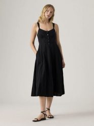 Levi's Sukienka w kolorze granatowym rozmiar: XS. Niebieskie sukienki damskie Levi's, bez wzorów, bez ramiączek. Za 146.45 zł.