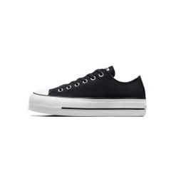 Trampki na platformie dla Converse Chuck Taylor All Star, Kobiety. Czarne trampki damskie Converse, bez wzorów, bez zapięcia. Za 590.00 zł.
