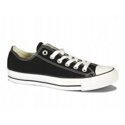 BUTY TRAMPKI CONVERSE ALL STAR M9166 r.46,5. Czarne trampki damskie Converse, bez wzorów, bez zapięcia. Za 305.90 zł.
