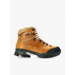 Buty trekkingowe damskie Zamberlan Vioz Lux GTX RR. Niebieskie obuwie trekkingowe damskie Zamberlan, bez zapięcia. Za 770.99 zł.