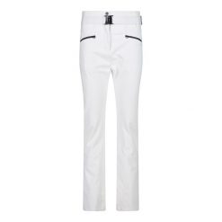 Spodnie damskie narciarskie CMP 34W4336. Białe spodnie materiałowe damskie CMP, bez wzorów. Za 709.99 zł.