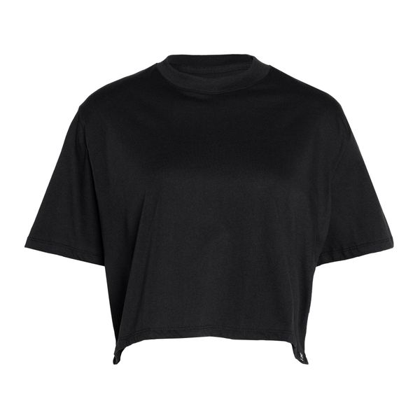 Koszulka treningowa damska Under Armour Campus Boxy Crop. Czarne koszulki damskie Under Armour, s, bez wzorów, bez kołnierzyka, bez ramiączek. Za 119.99 zł.