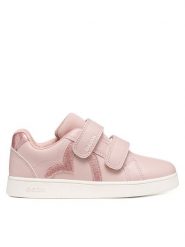 Geox Sneakersy J Eclyper Girl J66LRG 0BCKC C8172 S Różowy jasny. Czerwone trampki dziewczęce Geox, bez wzorów, ze skóry, bez zapięcia. Za 209.99 zł.