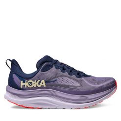 Buty do biegania Hoka. Fioletowe obuwie sportowe damskie HOKA, bez zapięcia, do biegania. Za 649.99 zł.
