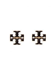 Tory Burch Kolczyki 177397 Czarny. Czarne kolczyki damskie Tory Burch, ze stali. Za 544.99 zł.