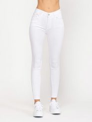 Tantra Dżinsy - Skinny fit - w kolorze białym rozmiar: XXL. Białe jeansy damskie Tantra. Za 144.58 zł.