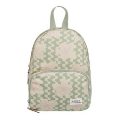 Bardzo mały plecak dla Kobiety ALWAYS CORE CANVAS. Zielone plecaki Roxy, bez wzorów, z bawełny. Za 139.99 zł.