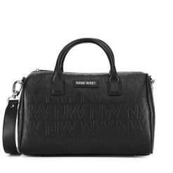 Torebka Nine West. Czarne kuferki damskie Nine West, bez wzorów, bez dodatków. Za 279.99 zł.