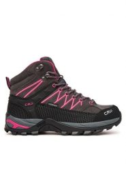 CMP Trekkingi Rigel Mid Wp 3Q12946 Szary. Szare obuwie trekkingowe damskie CMP, ze skóry, bez zapięcia. Za 529.99 zł.