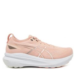 Buty do biegania Asics. Czerwone obuwie sportowe damskie Asics, bez zapięcia, do biegania, asics gel kayano. Za 549.99 zł.