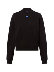 HUGO BLUE Bluza - Delessa Kobiety Bawełna czarny, L. Czarne bluzy damskie HUGO BLUE, l, bez wzorów, z bawełny, bez kaptura. Za 229.95 zł.