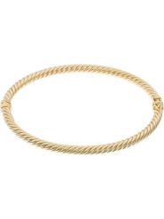 CARATELLI Złota bransoletka "Torsade" rozmiar: onesize. Żółte bransoletki damskie CARATELLI, złote. Za 2,253.99 zł.