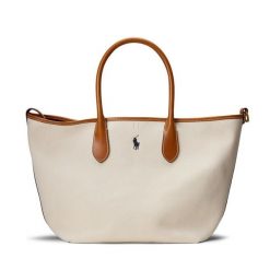 Torebka Polo Ralph Lauren. Brązowe torebki klasyczne damskie Polo Ralph Lauren, bez dodatków. Za 1,799.00 zł.