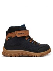 Primigi Śniegowce GORE-TEX 2365011 S Granatowy. Niebieskie buty zimowe chłopięce Primigi, z gore-texu, bez zapięcia. Za 374.99 zł.