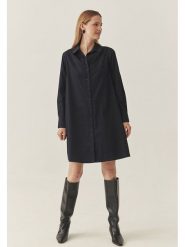 TATUUM Sukienka w kolorze granatowym rozmiar: 38. Niebieskie sukienki damskie TATUUM, bez wzorów, z bawełny, bez ramiączek. Za 200.60 zł.