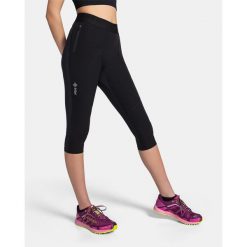 Damskie legginsy 3/4 Kilpi LAVALLY-W. Czarne legginsy damskie Kilpi, xs, bez wzorów. Za 138.03 zł.