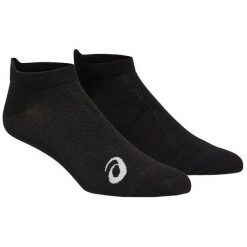 Skarpetki sportowe dla dorosłych ASICS Fast Single Tab Sock. Czarne skarpetki damskie Asics, bez wzorów, z elastanu. Za 39.99 zł.