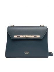 Guess Torebka HWAMGP L5476 Zielony. Zielone listonoszki damskie Guess, z aplikacjami, ze skóry, bez dodatków. Za 1,699.00 zł.