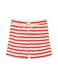 Vero Moda Szorty w kolorze kremowo-czerwonym rozmiar: XS. Brązowe szorty damskie Vero Moda, bez wzorów. Za 105.95 zł.