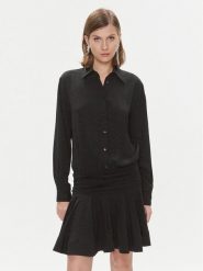 Pinko Sukienka codzienna Arzach 102306 A193 Czarny Flare Fit. Czarne sukienki damskie Pinko, bez wzorów, z syntetyku, bez ramiączek. Za 519.99 zł.