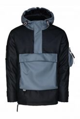 KURTKA PRZEJŚCIOWA RAINS WODOODPORNA UNISEX GLACIAL ANORAK M/L. Niebieskie kurtki damskie Rains, l, bez wzorów, z dresówki, bez kaptura. Za 1,599.00 zł.