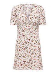 ONLY Sukienka letnia Molly 15371873 Kolorowy Regular Fit. Sukienki damskie Only, bez wzorów, z syntetyku, bez ramiączek. Za 129.99 zł.