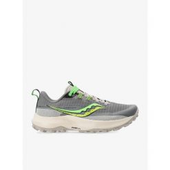 Buty trailowe damskie Saucony Peregrine 13. Szare obuwie sportowe damskie Saucony, bez zapięcia, do biegania. Za 409.99 zł.