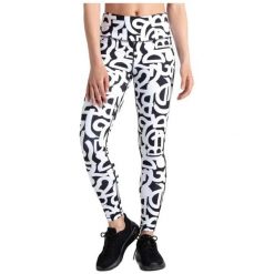 Legginsy fitness damskie Dare2B Influential. Białe legginsy damskie Dare 2b, bez wzorów, ze skóry. Za 131.10 zł.