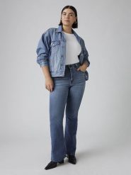 Levi's Dżinsy "726" - Flared fit - w kolorze niebieskim rozmiar: W26/L32. Niebieskie jeansy damskie Levi's, z podwyższonym stanem. Za 244.95 zł.