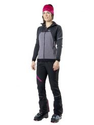 DYNAFIT Kurtka polarowa "Tour Wool" w kolorze czarno-szarym rozmiar: M. Czarne kurtki damskie Dynafit, m, bez wzorów, z materiału, bez kaptura. Za 361.99 zł.