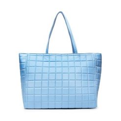 Torebka Jenny Fairy. Niebieskie shopper bag Jenny Fairy, bez wzorów, bez dodatków. Za 66.99 zł.