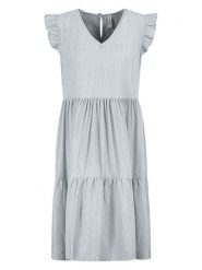 Eight2Nine Sukienka w kolorze niebieskoszarym rozmiar: M. Niebieskie sukienki damskie Eight2Nine, bez wzorów, bez ramiączek. Za 113.99 zł.